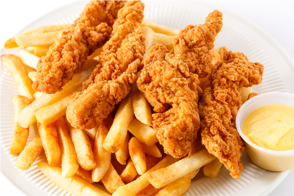 Chicken Tenders and French Fries